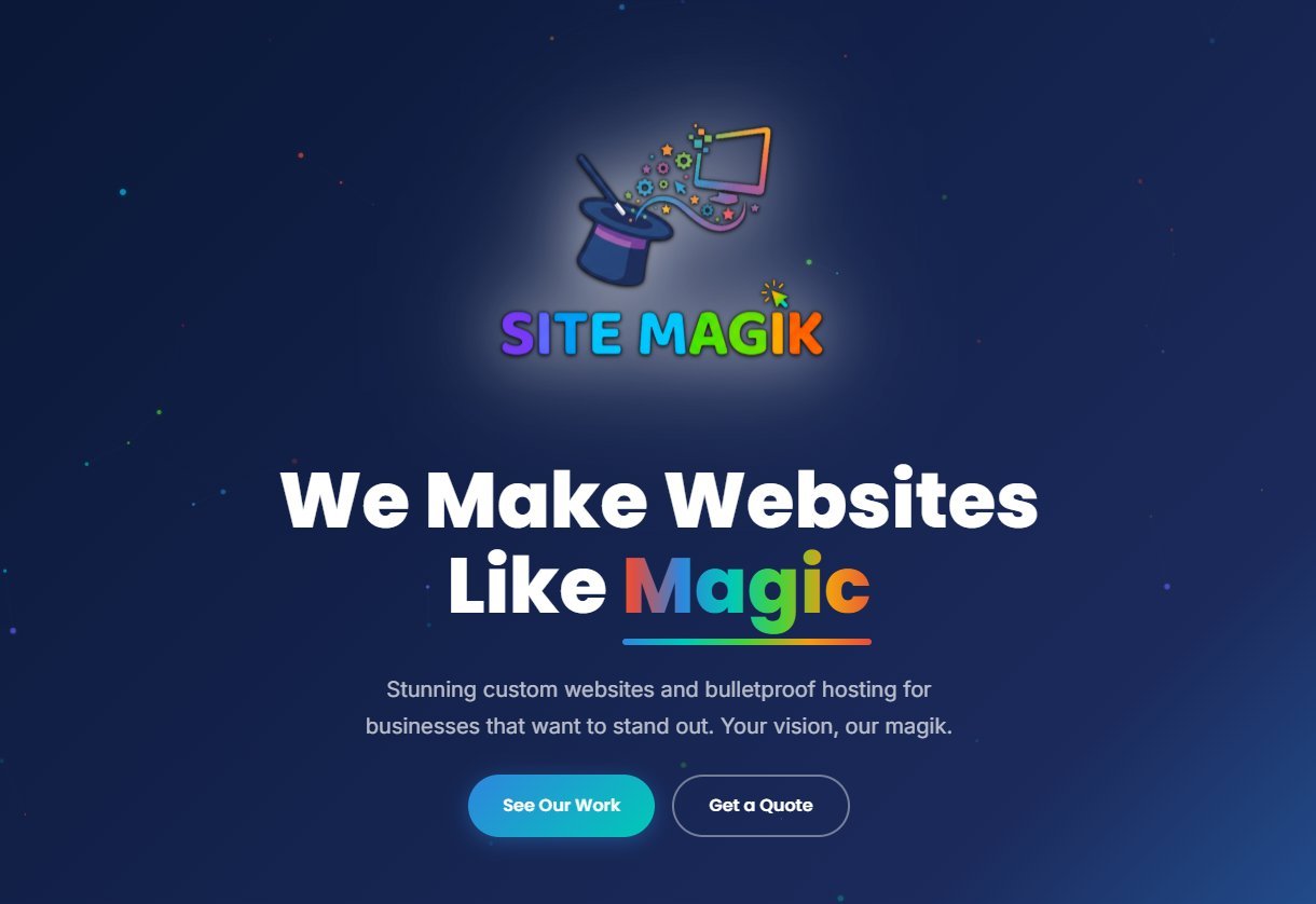 SiteMagik — We Make Websites Like Magic